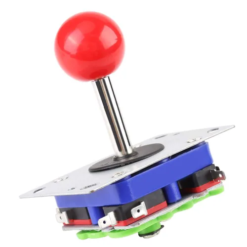 Vista 7 de 1 joystick Arcade de estilo de competición ajustable de mango largo Joystick clásico 248 maneras juego de joystick bola para arcade juego de botón