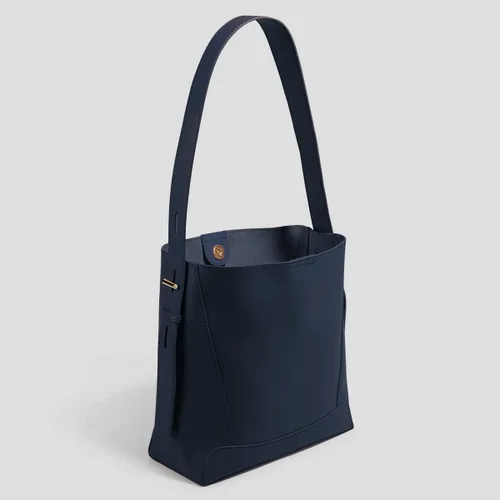 Vista 7 de FOXLOVER Minimalism - Bolso de hombro estilo hobo de cuero para mujer, bolso de mano para mujer pequeña