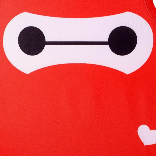 Vista 4 de Hero 6 - Vestido de dibujos animados para niña pequeña disfraz de personaje de película ropa casual de verano regalo de cumpleaños de 2 a 8 años