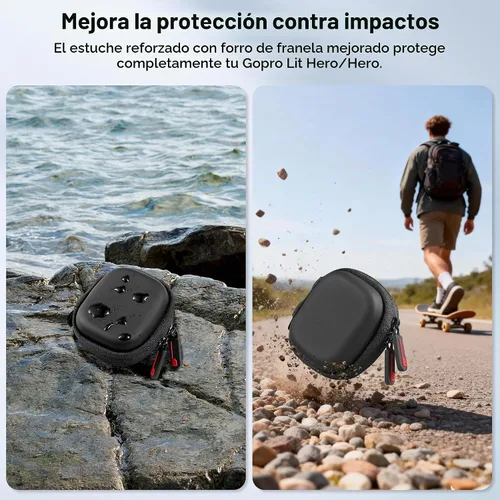 Vista 6 de STARTRC VCR Estuche de transporte para gopro Hero 4K/ Lit Hero Accesorios