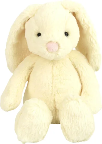 Vista 14 de MON AMI Conejo de peluche de albaricoque de 13 pulgadas, juguete de peluche Conejito de albaricoque