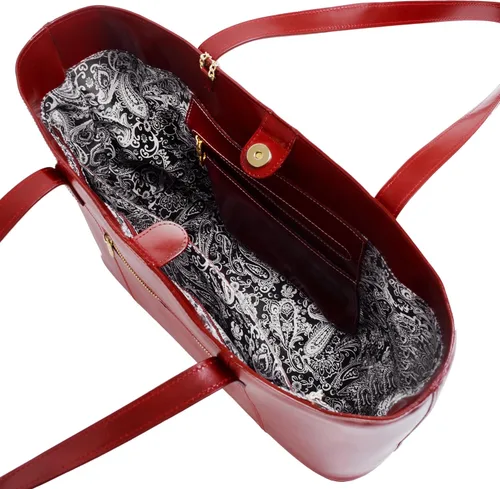 Vista 4 de McKlein Aldora - Bolso de piel para mujer con bolsillo para tablet