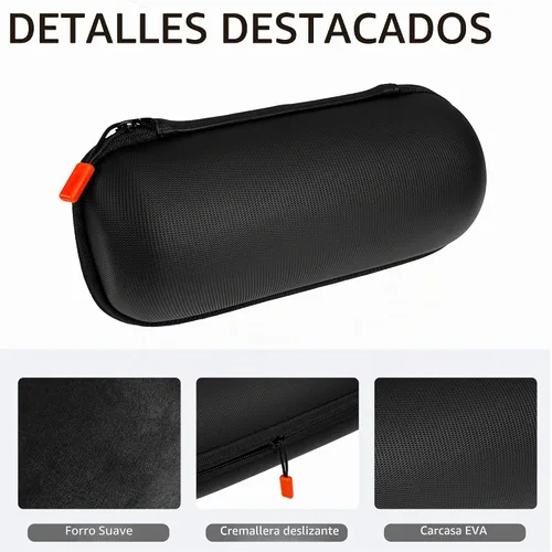 Vista 3 de Musiin Funda para altavoz Bluetooth compatible con Flip 7/6/5/4