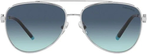 Vista 2 de Gafas de sol Tiffany TF 3080 60019S Plata, Plateado, 59 14 140