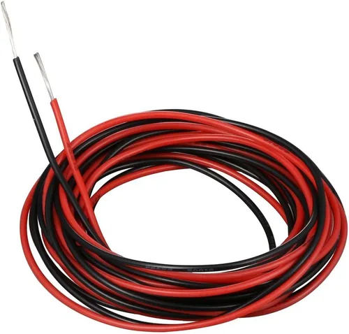 Vista 8 de BNTECHGO - Cable con aislamiento de silicón calibre 22/26/28/30, bobina de cable de cobre estañado flexible de 20 pies