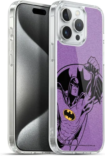 Vista 132 de Head Case Designs Funda de gel con licencia oficial de Batman DC Comics Bat Signal Logos [protección de grado militar] compatible con Apple iPhone 7