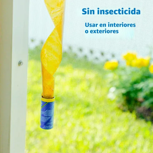 Vista 3 de Raid Cinta para moscas y atrapador de insectos (paquete de 4)