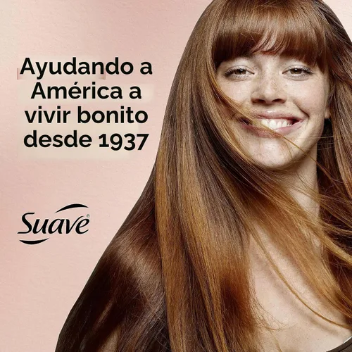 Vista 5 de Suave Professionals - Champú para el cuidado del color para el cabello tratado con color, infusión de queratina, champú protector de color, 28 onzas