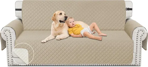Vista 86 de XINEAGE Funda para Sillón Reclinable Resistente al Agua, Fundas Antideslizantes para Silla Reclinable con Bolsillos, Fundas Acolchadas Gruesas