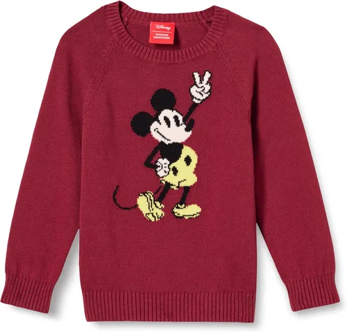 Vista 4 de Amazon Essentials Disney Marvel Suéteres de cuello redondo para niños y niños pequeños de Star Wars Logotipo de los Vengadores - Niños