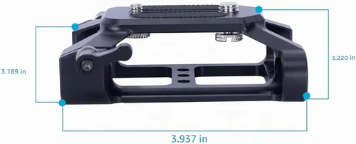 Vista 5 de NICEYRIG Placa base LWS de 0.591 in para cámara sin espejo DSLR Video Rig