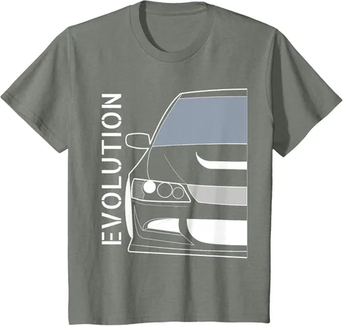 Vista 89 de Camiseta Evo 8 Design Turbo JDM Classic Legends, Negro, S