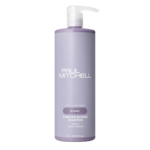 Vista 6 de Paul Mitchell Forever Blonde Shampoo, Repairs + Deeply Hydrates, Ideal For Bleached + Lightened Hair