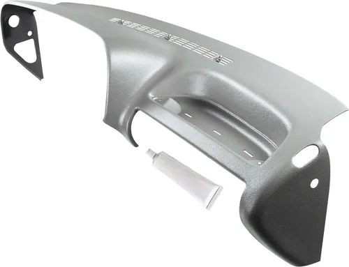 Vista 11 de DashSkin Cubierta para salpicadero compatible con SUV y camionetas GM 95-96 en color negro, tapa de plástico moldeado duro para salpicadero