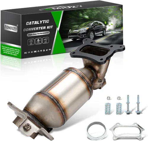 Vista 9 de Kit de convertidor catalítico frontal de alto flujo de ajuste directo para Honda CRV 2002 2003 2004 2005 2006 2.4L Reemplazo 16167