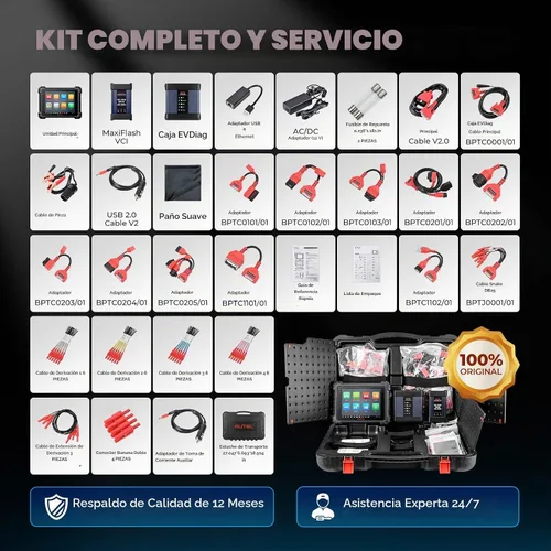 Vista 8 de Autel MaxiSYS MS909EV: 205 Igual que MS908S PRO II OBD2 Escáner de diagnóstico de coche, servicio de 38+, prueba activa, diagnóstico de todo