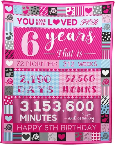 Vista 15 de YISUMEI Pink Love Rose Elements - Manta de cumpleaños para niña de 2 años, 50 x 60 pulgadas, moderna, multiusos, lavable a máquina