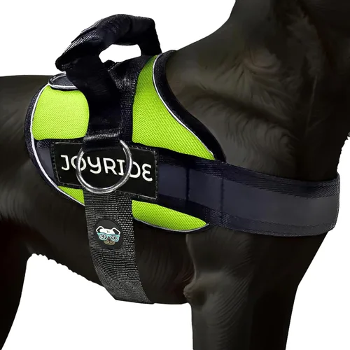 Vista 16 de Joyride Harness 2.0 - El Arnés Original para Perros Sin Tirones con Anillo Lateral - Sin Estrangulamiento, A Prueba de Escapes, Reflectante, 3 Clips