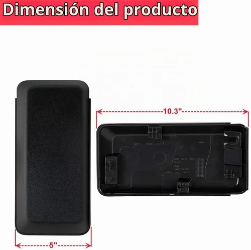 Vista 4 de POETRYXIAO Protectores Almohadillas de Parachoques Delantero Insertos Tapas de Extremo Cubierta Compatible con Ford F150 2018 2019 2020, 1 Par