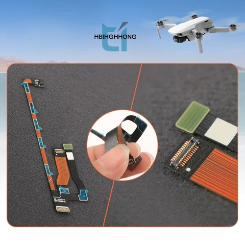 Vista 7 de para DJI Mini 2 Cable de cinta de repuesto para DJI Mavic Mini/Mini SE/Mini 2 SE 4K Gimbal Flex Cable plano de cinta Accesorios para dron Parte