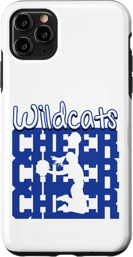 Vista 13 de Wildcats Cheer Back to School Cheerleading Spirit B Case for iPhone 16