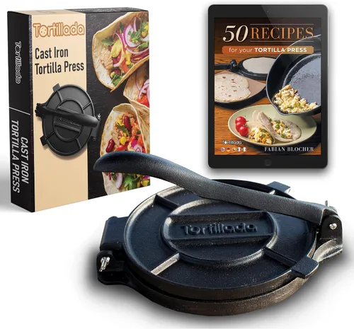 Vista 9 de Tortillada - Prensa de tortilla con libro electrónico con 50 recetas