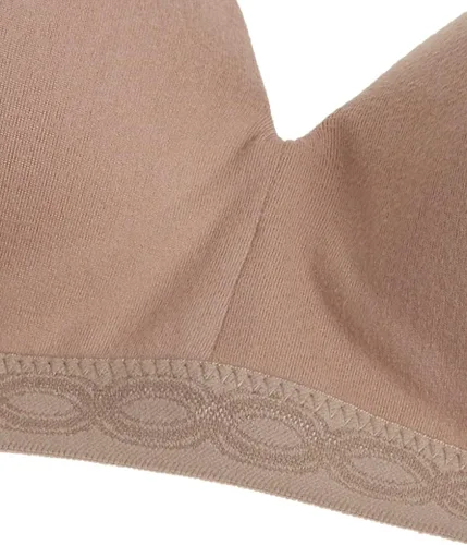 Vista 4 de Warner's Blissful Benefits Super Soft Wireless Light Lined Comfort Bra Rm1691w