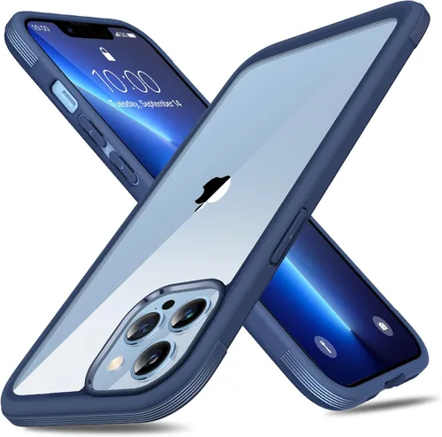 Vista 120 de Miracase - Funda magnética para teléfono 17 (compatible con MagSafe) con protector de pantalla de grado militar, funda mate translúcida antihuellas