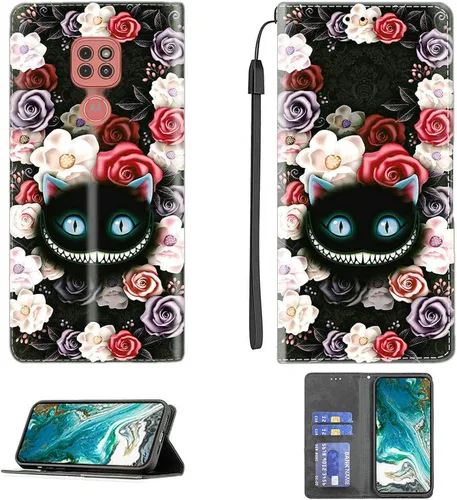 Vista 111 de jioeuinly ATT Motivate 2 - Funda compatible con ATT Motivate 2, funda con soporte abatible y cierre magnético DJS
