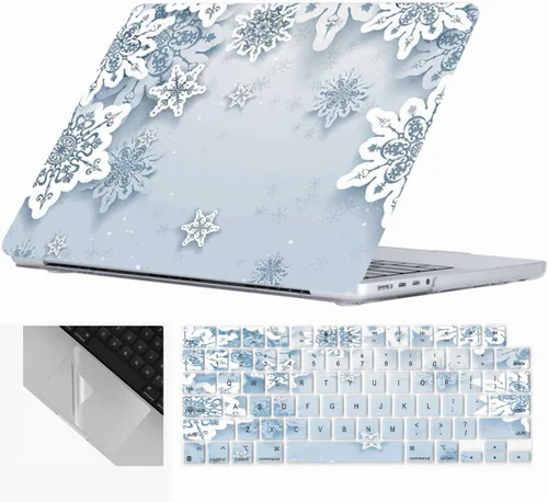 Vista 7 de Se7enline Funda rígida compatible con MacBook Pro de 13 pulgadas para Mac Pro de 13 pulgadas con/sin Touch Bar A1706/A1708/A1989/A2159 2016-2023
