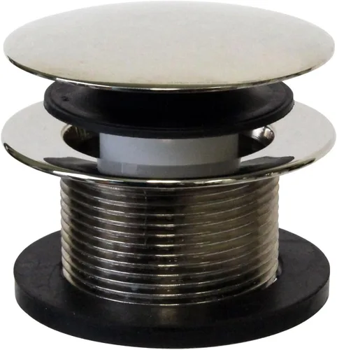 Vista 15 de Westbrass D398R-12A Tapón de drenaje de bañera con punta de hongo de rosca gruesa NPSM de 1-1/2 pulgadas, bronce antiguo