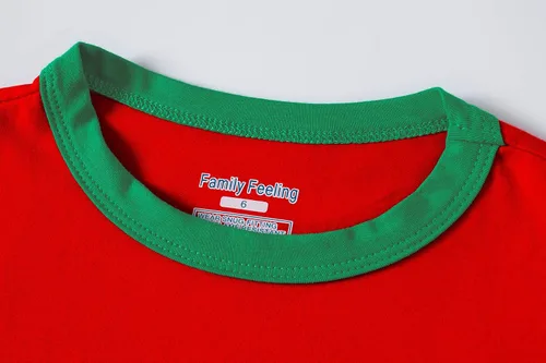 Vista 6 de Pijamas familiares a juego de Navidad ropa de dormir de algodón con esqueleto para Halloween 2023