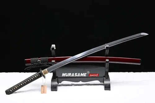 Vista 8 de Katana Sword Real 9260 Spring Steel Blade Very Sharp Battle Ready Nihonto