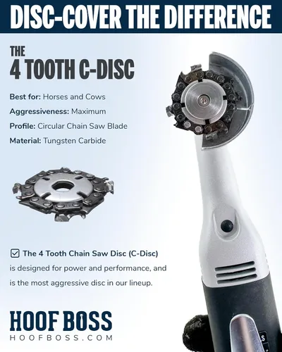 Vista 2 de Boss Tools Juego completo de cuidado y recortadora de pezuñas de vaca lechera 110v US
