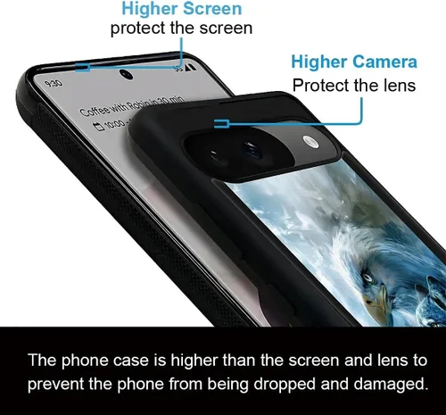 Vista 714 de Compatible con Google Pixel 4A 5G Mobile Case Creative Acrylic Panel trasero Silicona Protección Grip especialmente diseñado para Google Pixel 4A 5G
