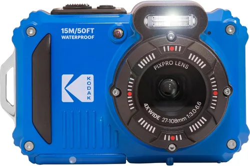 Vista 5 de Cámara digital Kodak PIXPRO WPZ2 resistente, impermeable y a prueba de golpes 16 MP con zoom óptico 4X y video Full HD 1080P, pantalla LCD de 2.7
