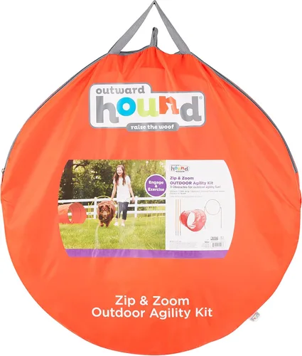 Vista 2 de Outward Hound Kit de entrenamiento de agilidad de perros Zipzoom para perros