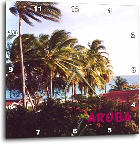 Vista 10 de 3drose Family of Three Loons - Reloj de pared de 10 x 10 pulgadas