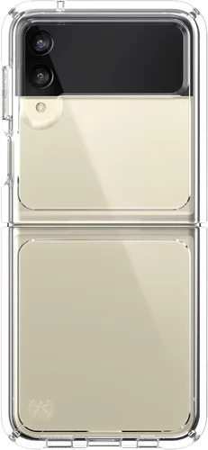 Vista 5 de Speck Productos Funda Presidio Perfect Clear Fold para Samsung Galaxy Z Flip3 5G, transparente/transparente