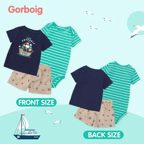 Vista 5 de Gorboig Body para bebé de 0 a 24 meses, ropa interior en blanco para llegar a casa, ropa interior en blanco 0-2T
