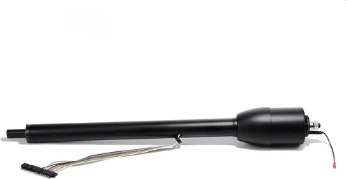 Vista 7 de 28" GM Columna de Dirección Inclinación Manual Trans Sin Llave Universal W 9 Orificio Adaptador Negro