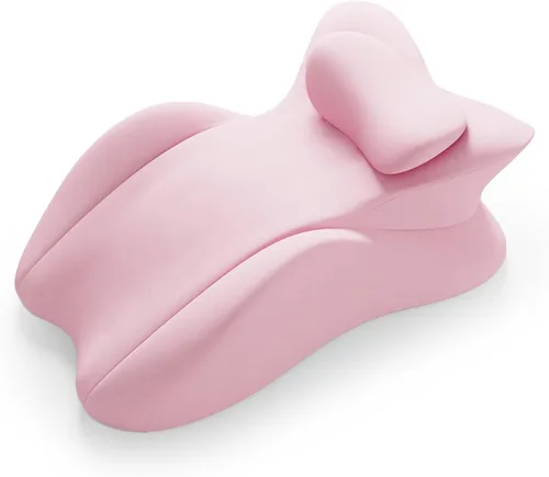 Vista 13 de MIFXIN Almohada de cuña de espuma viscoelástica para adultos, almohada propensa a dormir, soporte ergonómico para dolor de espalda y sentarse, Negro