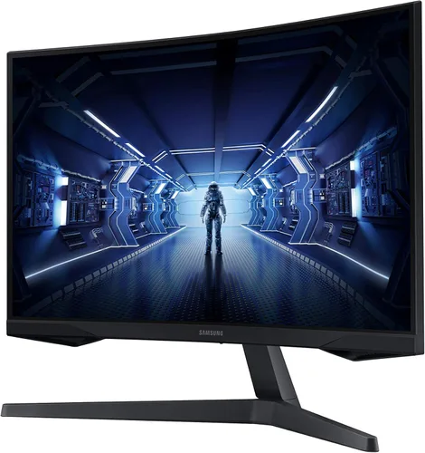 Vista 2 de SAMSUNG - Monitor de juegos ultraancho Odyssey G5 de 34 pulgadas con pantalla curva 1000R, 165Hz, 1ms, FreeSync Premium, pantalla grande, comodidad