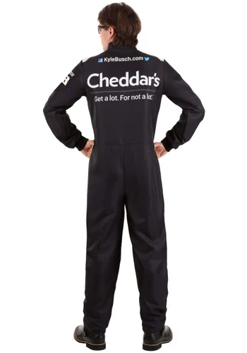 Vista 2 de Disfraz de Uniforme NASCAR Kyle Busch Cheddar's para Hombre Multicolor