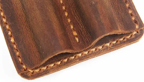 Vista 5 de Portalápices de cuero para cuaderno diario, soporte para bolígrafo de cuaderno, soporte de pluma de cuero, clip de bolígrafo para cuaderno, soporte