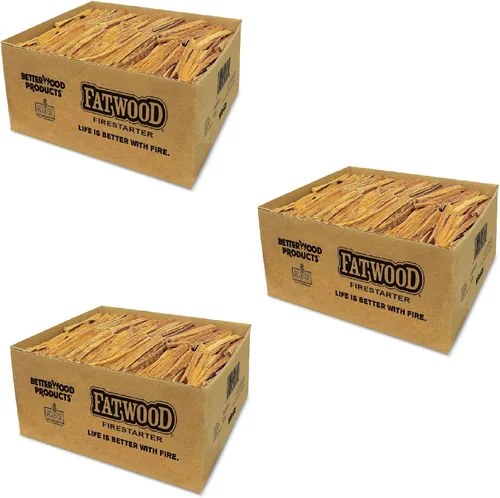 Vista 13 de Firestarter de madera de pino totalmente natural para chimenea, quimeneas, parrilla o estufas de pellets y leña, cubo de abedul de 5 libras