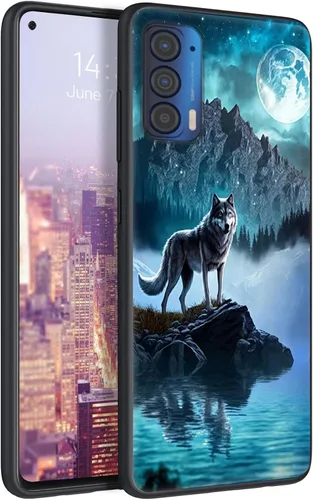 Vista 16 de Funda de TPU suave para Motorola Moto Edge 2021/Motorola Edge 5G UW, ajuste delgado para Moto Edge 2021, antiarañazos antideslizante, cuerpo