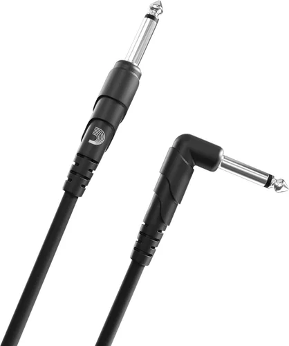 Vista 4 de D'Addario Cable para Guitarra - Cable de Guitarra - 1/4 Pulgada Macho a Macho - Serie Classic - 10 Pies/3.05 Metros - Extremo Recto/Ángulo Derecho