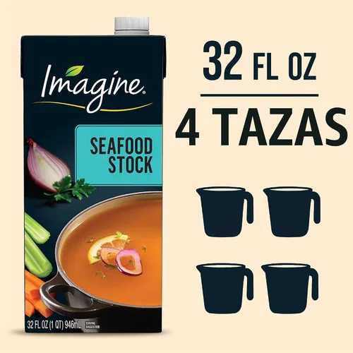 Vista 4 de Imagine Caldo de Mariscos 32 oz