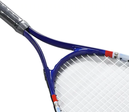 Vista 9 de Raqueta de tenis de aleación de aluminio de 27 pulgadas para adultos, adolescentes, jugadores intermedios principiantes, con bolsa de raqueta